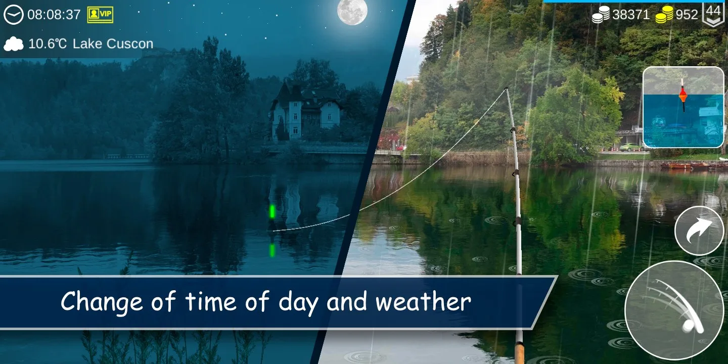 My Fishing World: выбор снастей