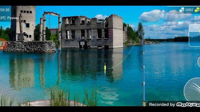 My Fishing world// ловим на руинах